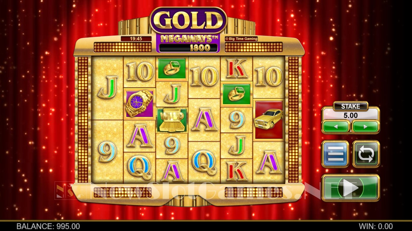 Gold Megaways Slot (Big Time Gaming) Review 2024 & Demo Game