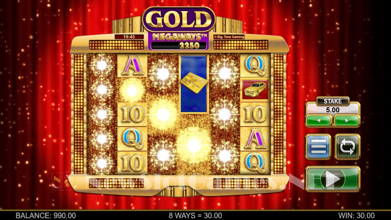 Gold Megaways Slot (Big Time Gaming) Review 2024 & Demo Game