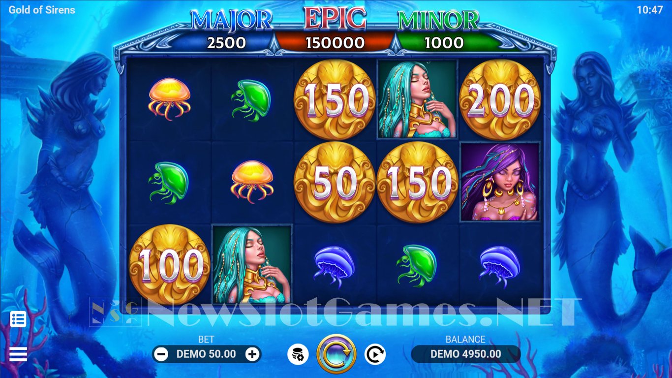 Gold of Sirens Slot (Evoplay) Review 2024 & Demo Game