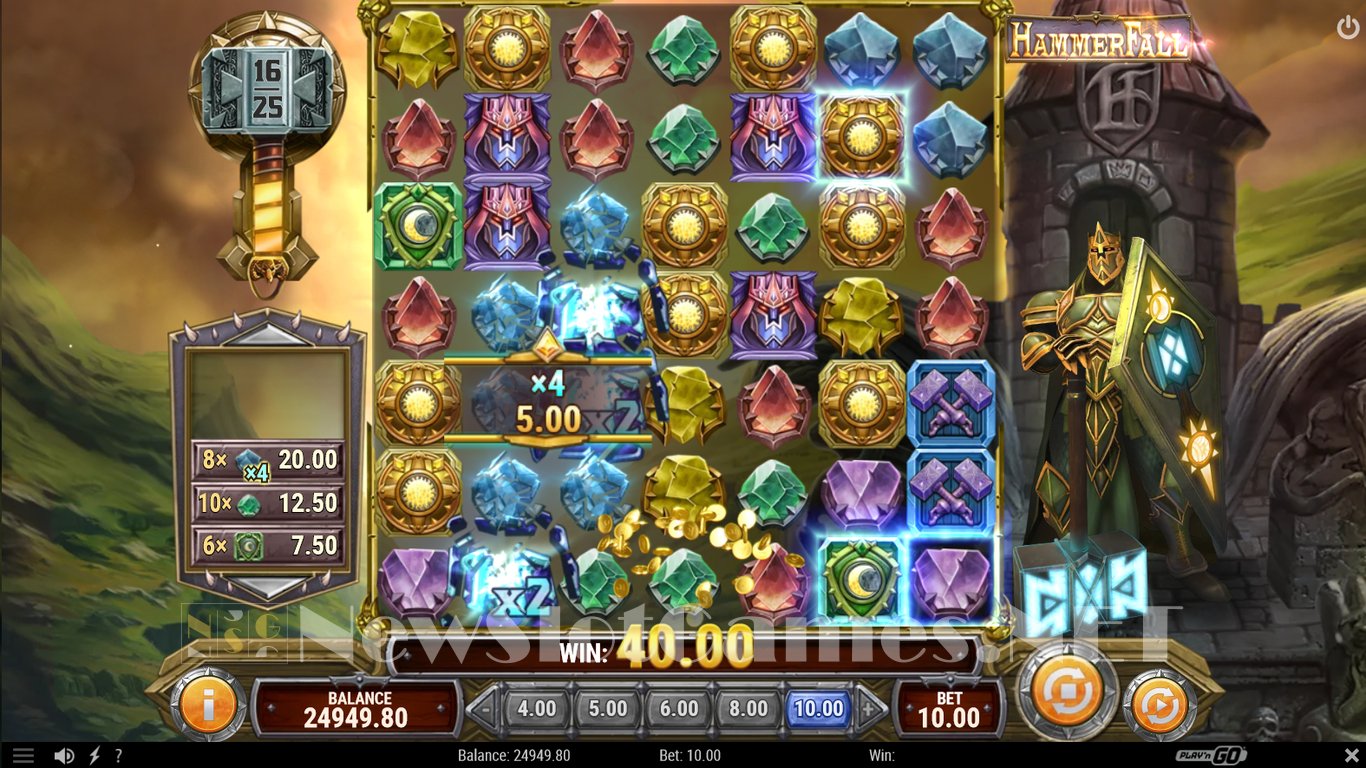 Hammerfall Slot (Play'n GO) Review 2024 & Demo Game