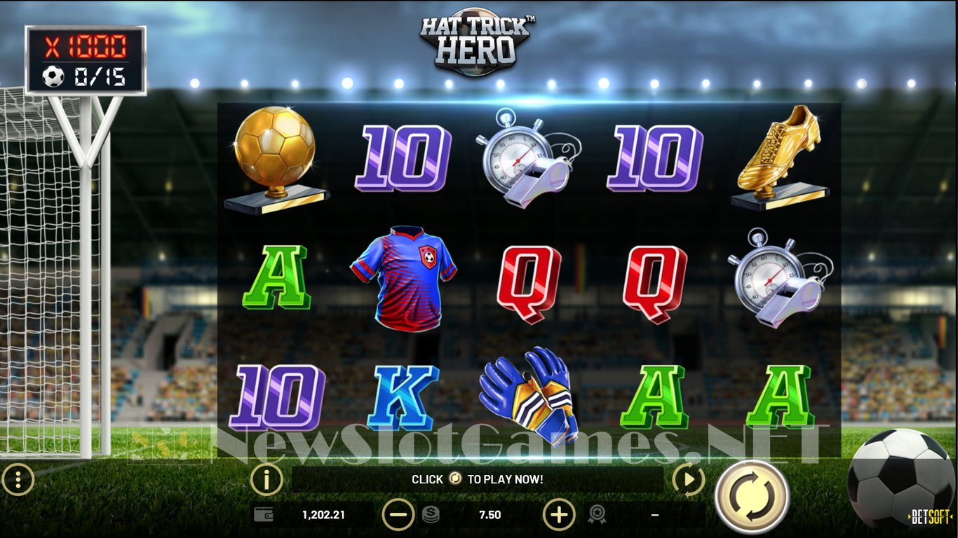 Hat Trick Hero Slot (BetSoft) Review 2023 & Demo Game