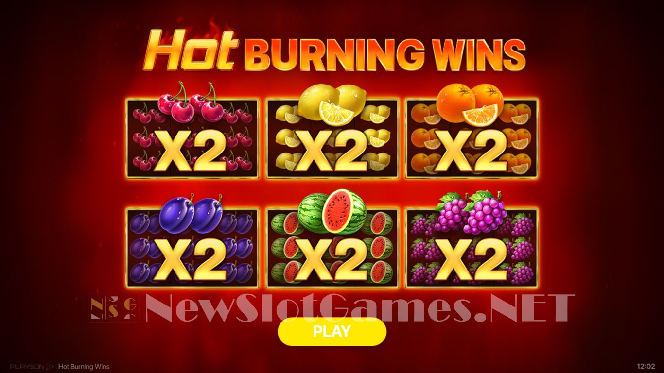 Hot Burning Wins Slot (Playson) Review 2024 & Demo Game