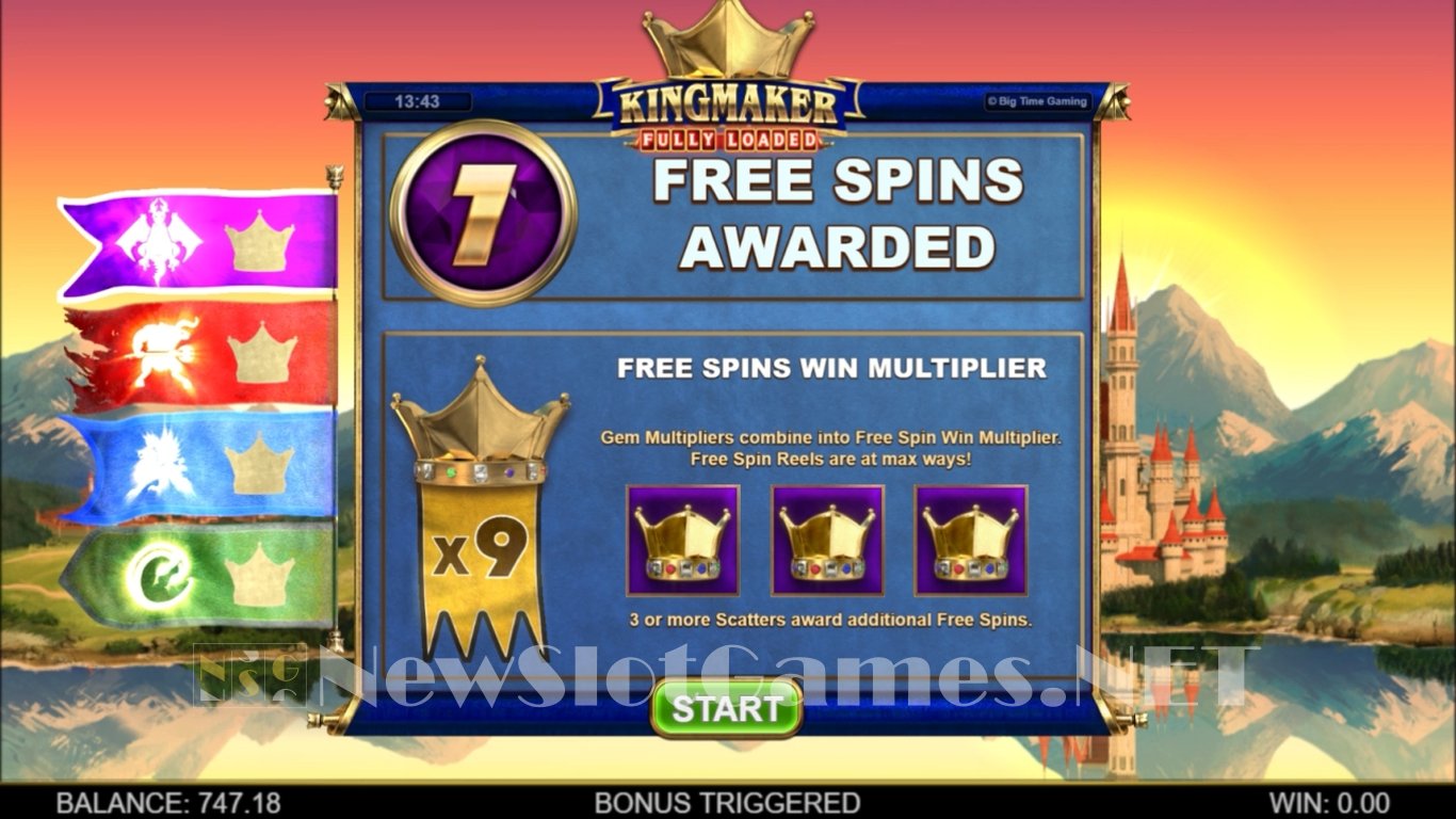 Free loaded slot game