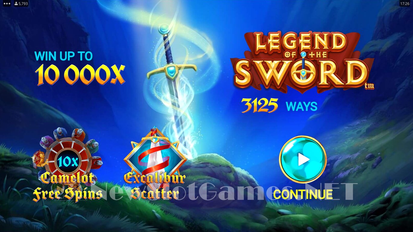 Legend of the Sword Slot (Microgaming) Review 2024 & Demo Game