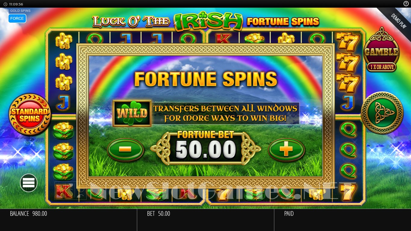 gold cash free spins slot demo