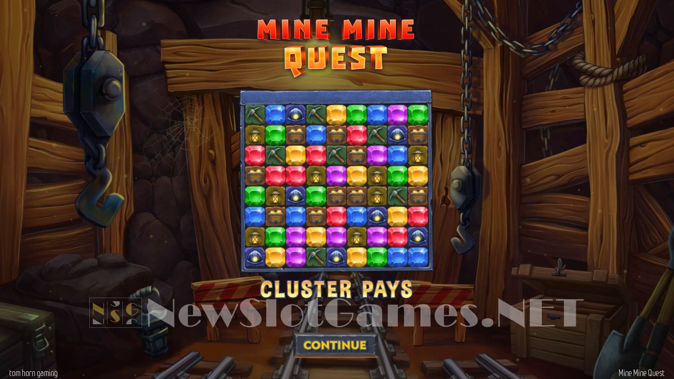 Mine Mine Quest Slot (Tom Horn) Review 2024 & Demo Game