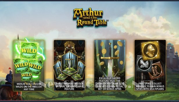 Arthur And The Round Table Slot Wms, Arthur And The Round Table Slot