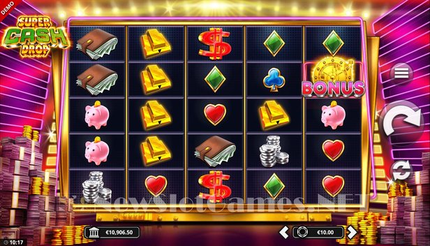 cash drop slot game