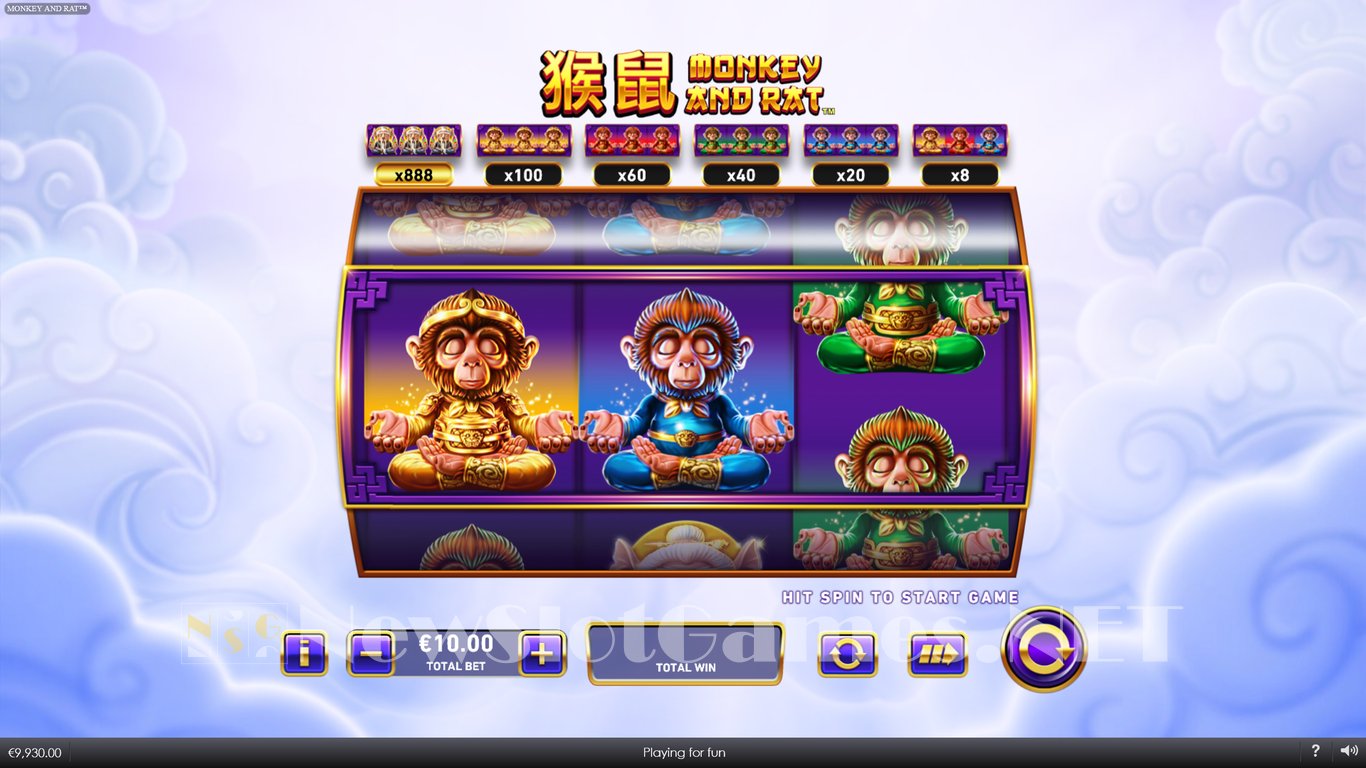 Monkey and Rat Slot Playtech Review 2024 Demo Game