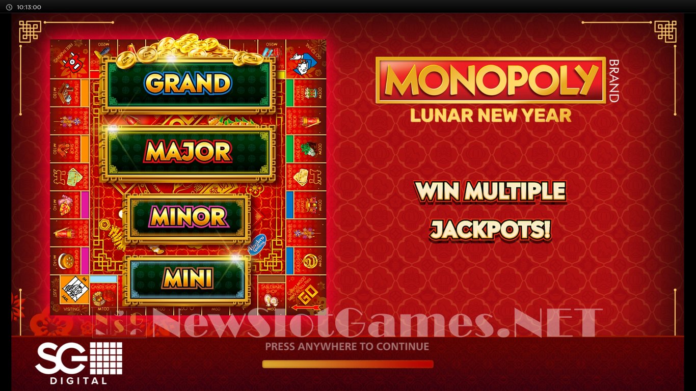 monopoly lunar new year slot