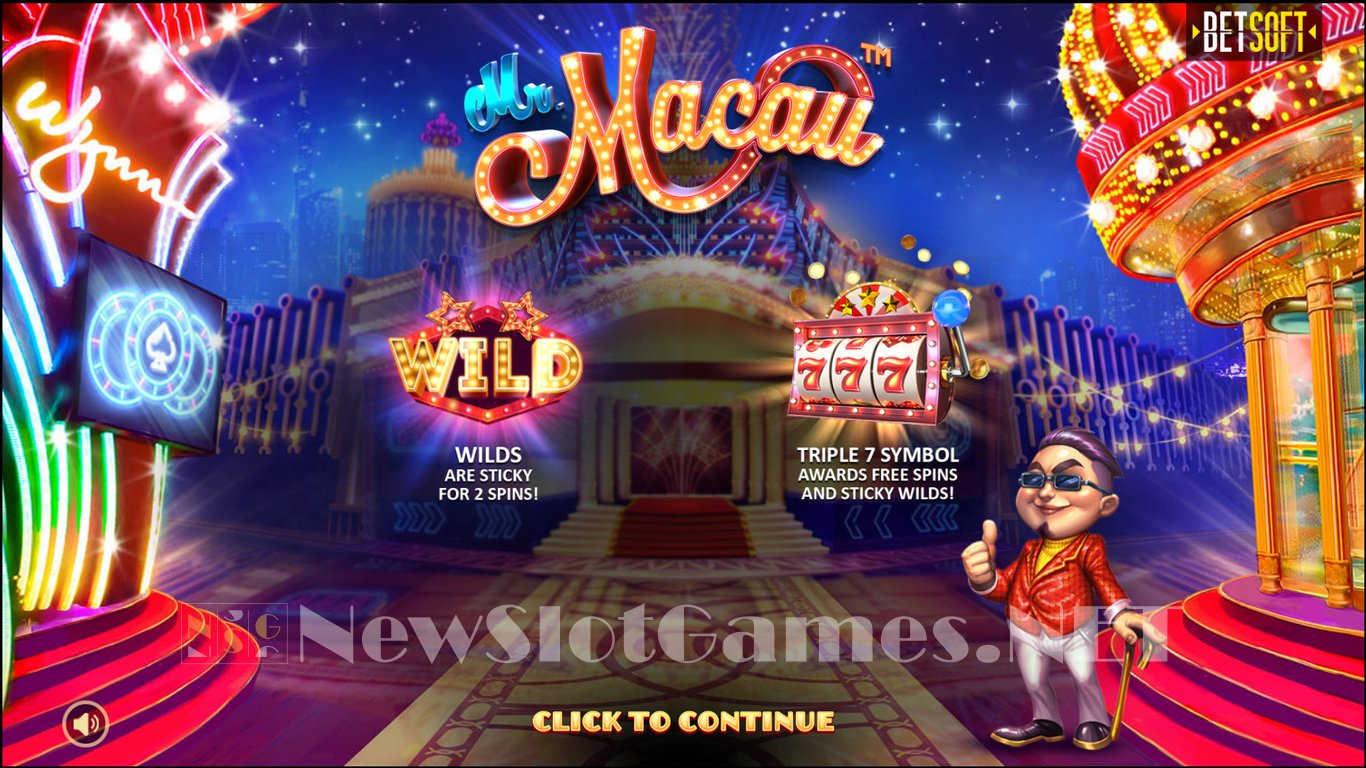 Mr. Macau Slot (BetSoft) Review 2024 & Demo Game