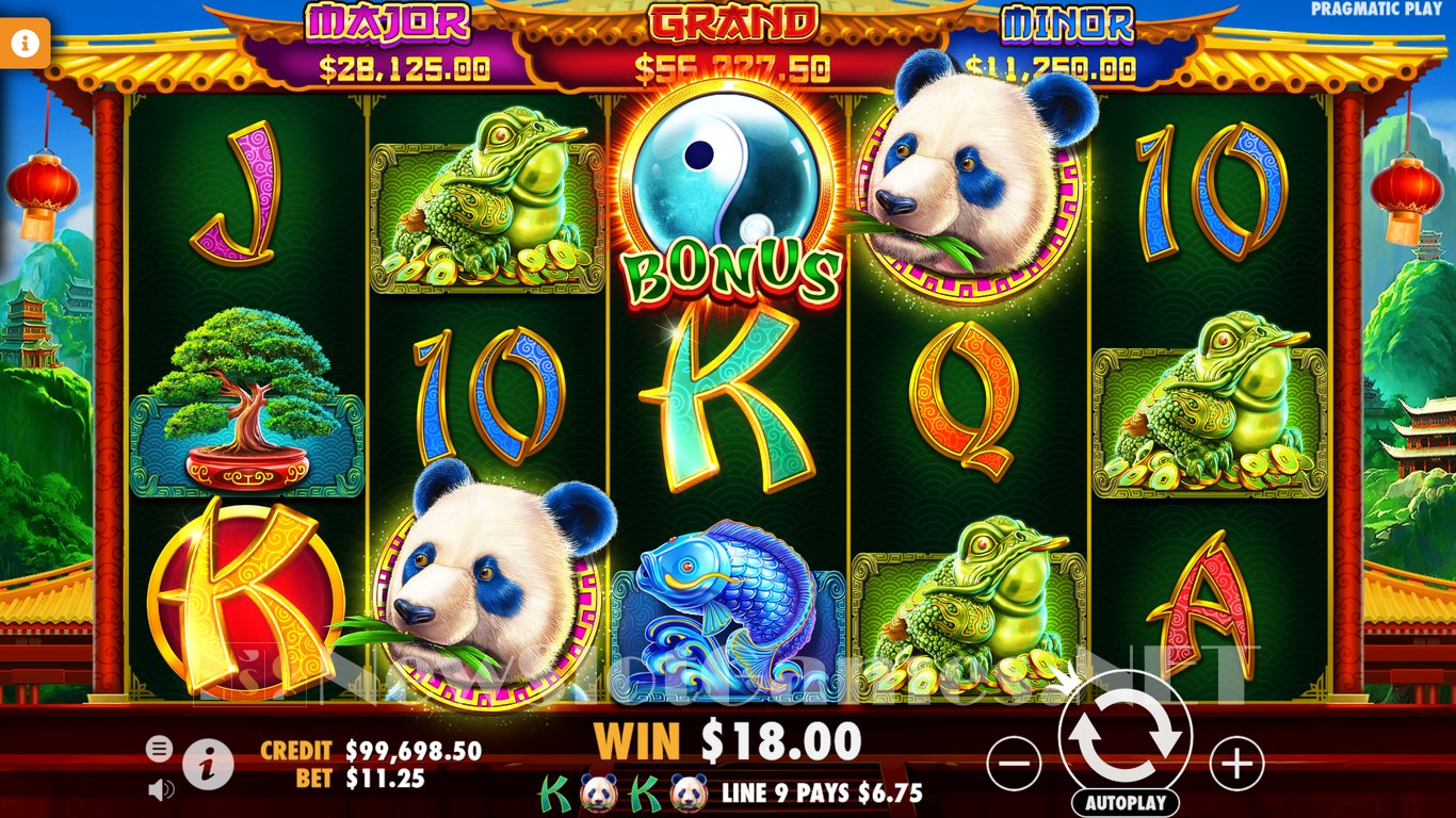 panda fortune lucky slots