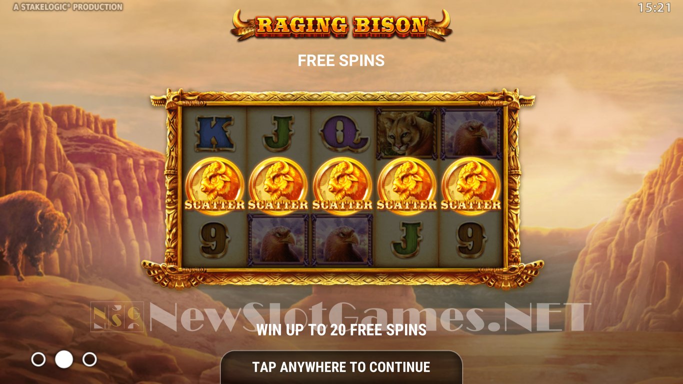 Raging Bison Slot (Stakelogic) Review 2024 & Demo Game