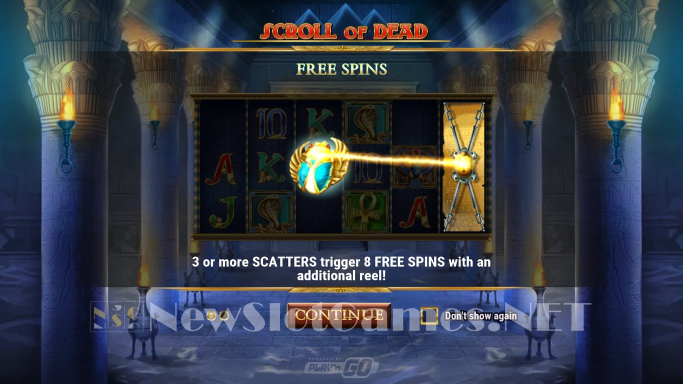 Scroll Of Dead Slot Playn Go Review 2023 And Free Demo Game 