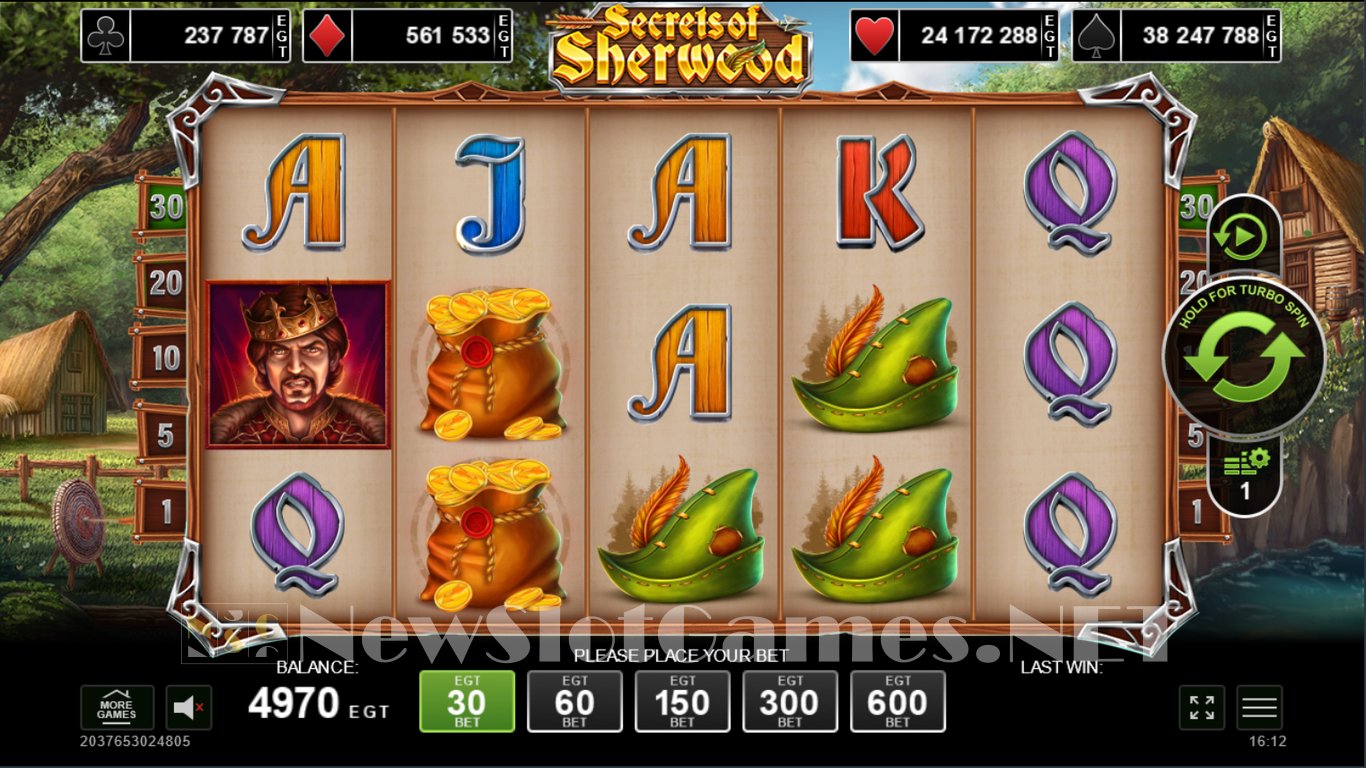 secrets of sherwood slot demo