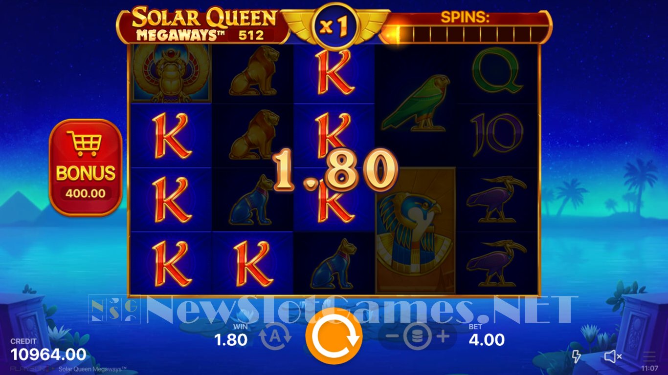 slotul solar queen megaways