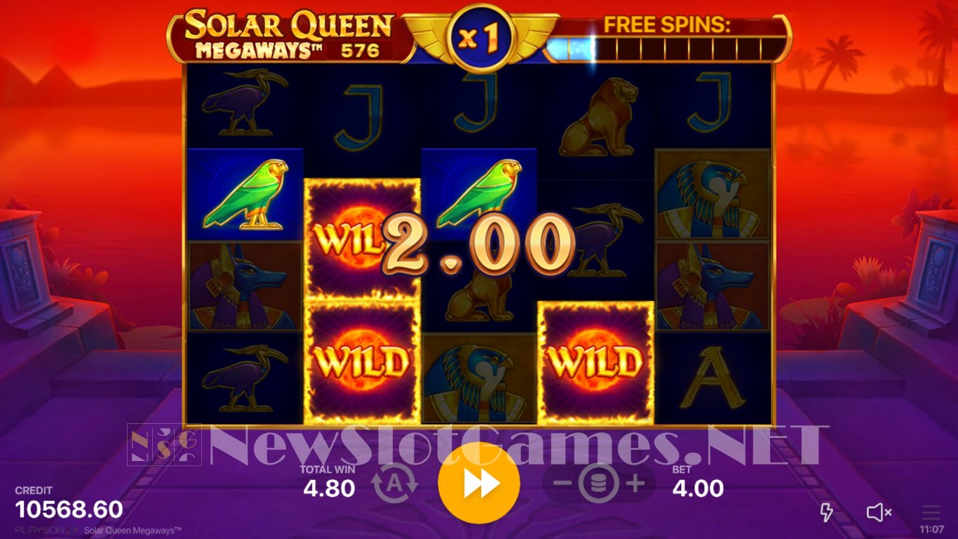 solar queen megaways