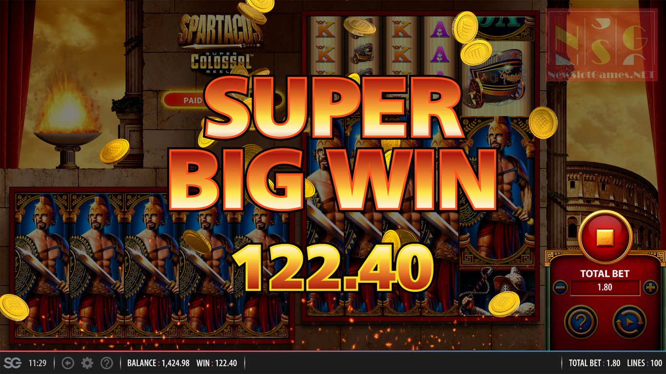 free online colossal reel slots