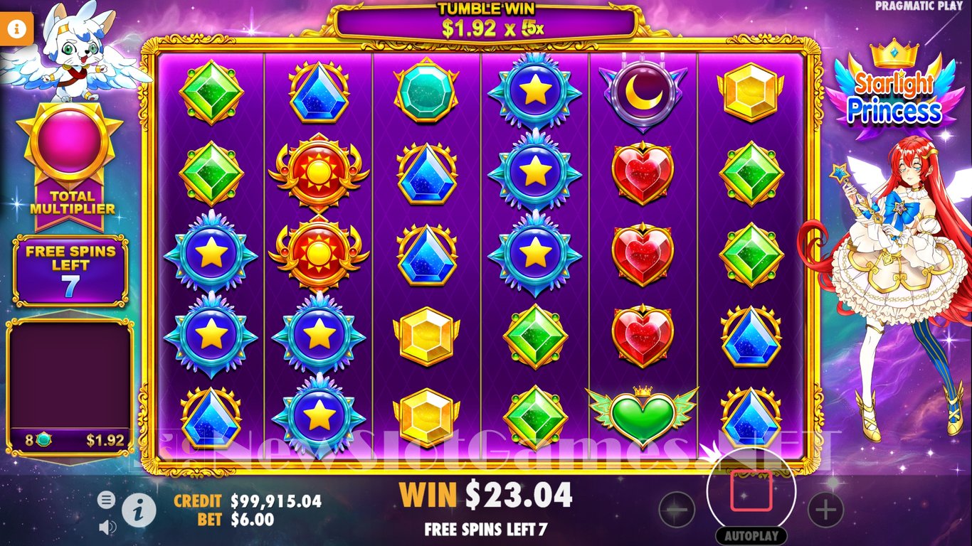 Starlight Princess (Pragmatic Play) Slot Review & Free