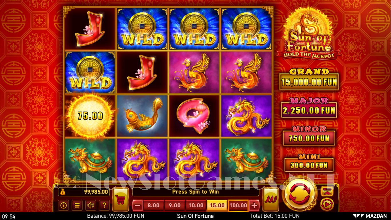 Sun of Fortune Slot (Wazdan) Review 2024 & Demo Game