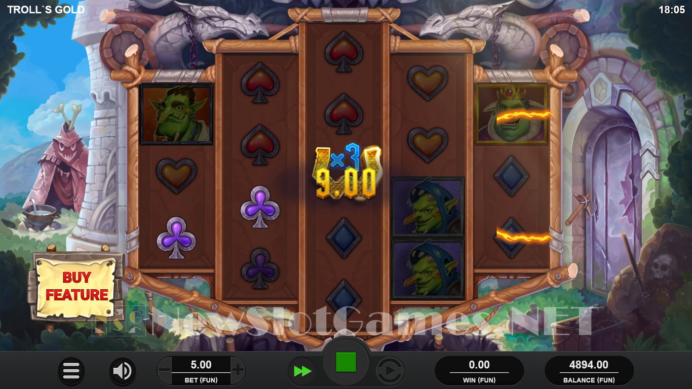 Trolls Gold Slot (Relax Gaming) Review 2024 & Demo Game