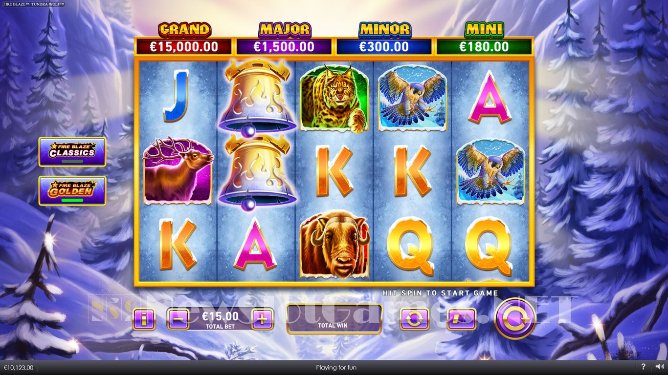 tundra wolf free slot