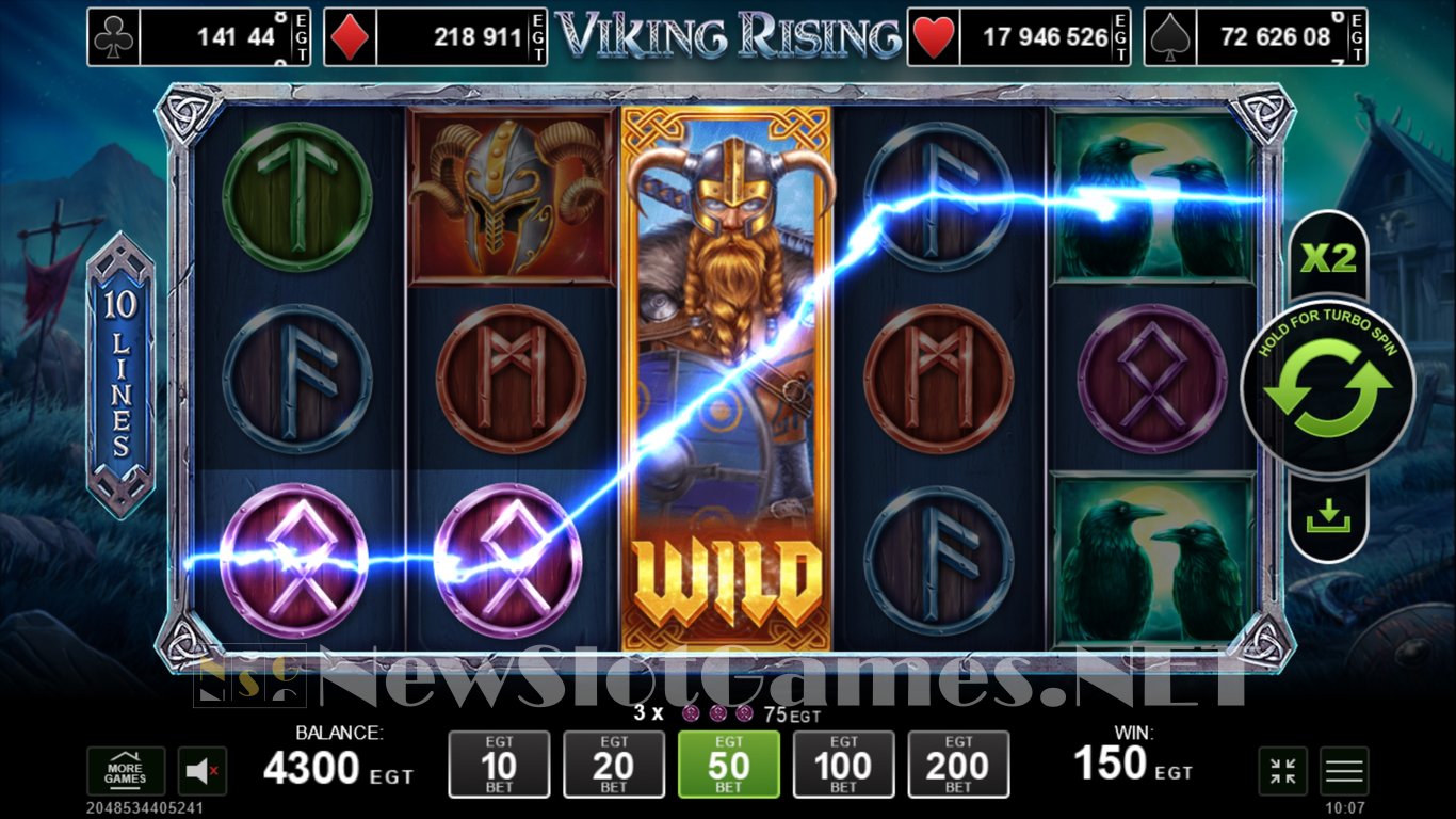 Viking Rising Slot Amusnet Review Demo Game