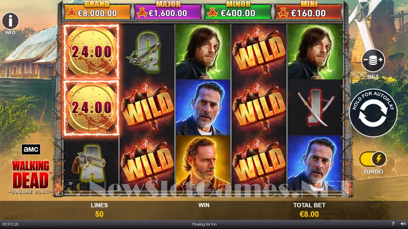 The Walking Dead Slot (Playtech) Review 2024 & Demo Game