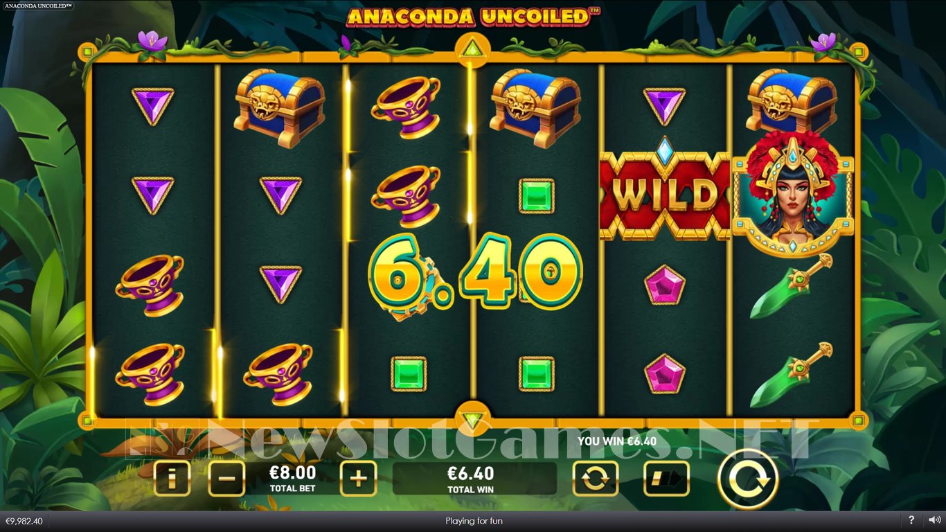 Anaconda Uncoiled Slot (Playtech) Review 2024 & Demo Game