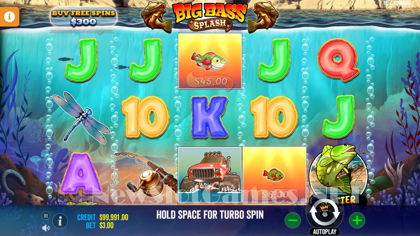 Play Big Trout Splash Slot Trial by the Practical Gamble