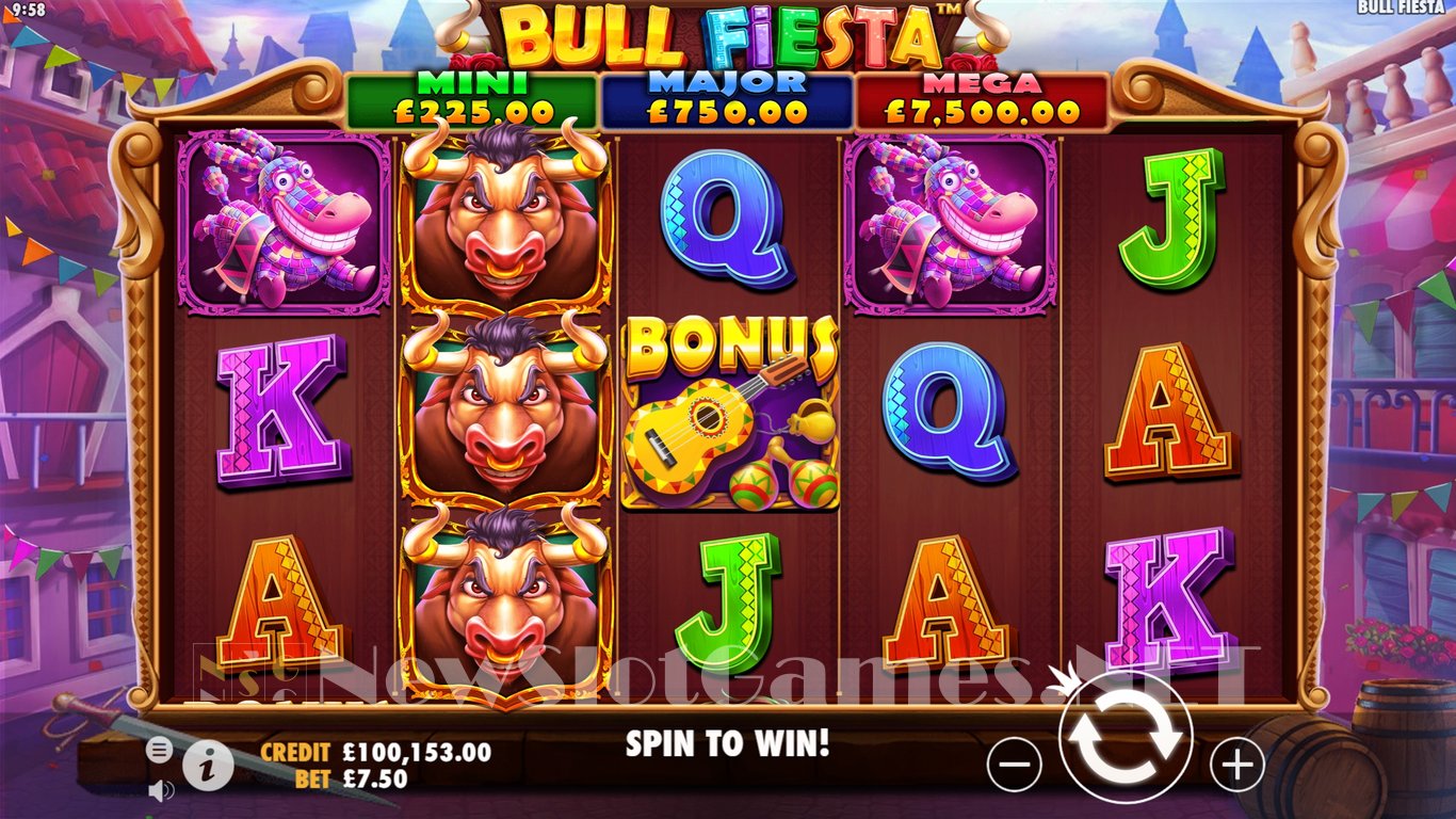 Bull Fiesta Slot (Pragmatic Play) Review 2024 & Demo Game