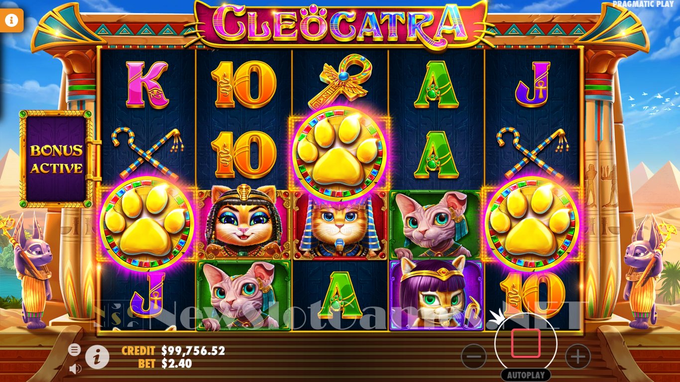 Cleocatra Slot (Pragmatic Play) Review 2024 & Demo Game