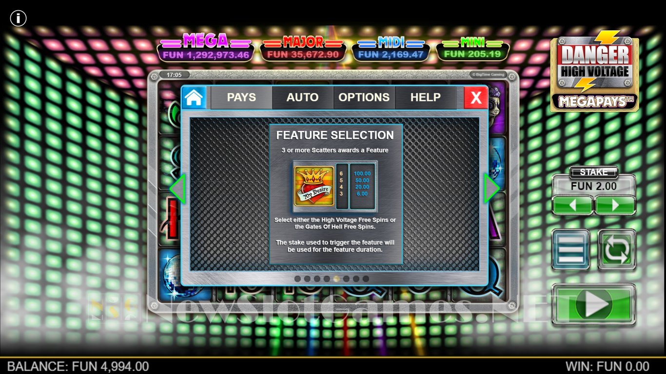 Danger High Voltage (Big Time Gaming) Slot Review & Demo Game