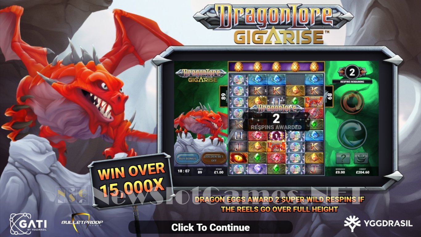 Dragon Lore Gigarise Slot (Yggdrasil) Review 2023 & Free Demo Game