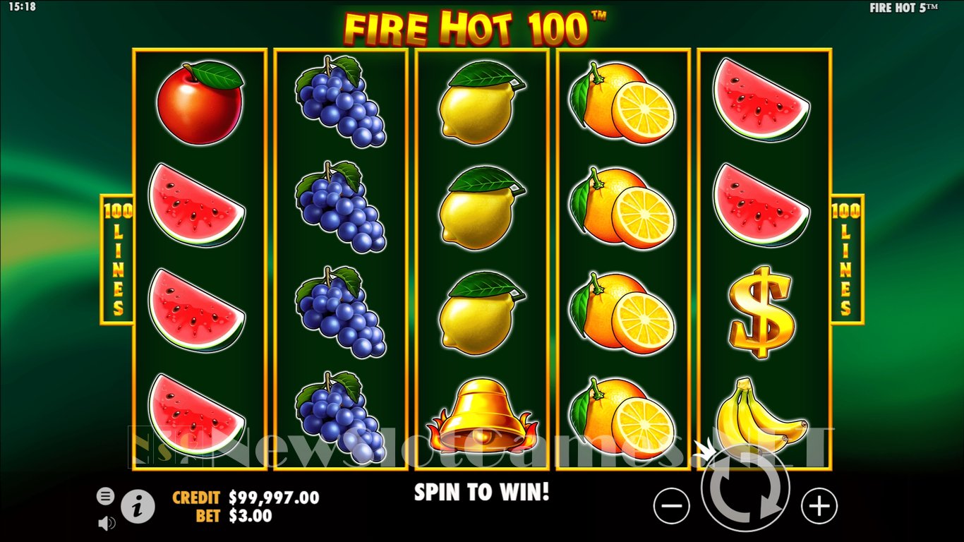 fire hot 100 slot