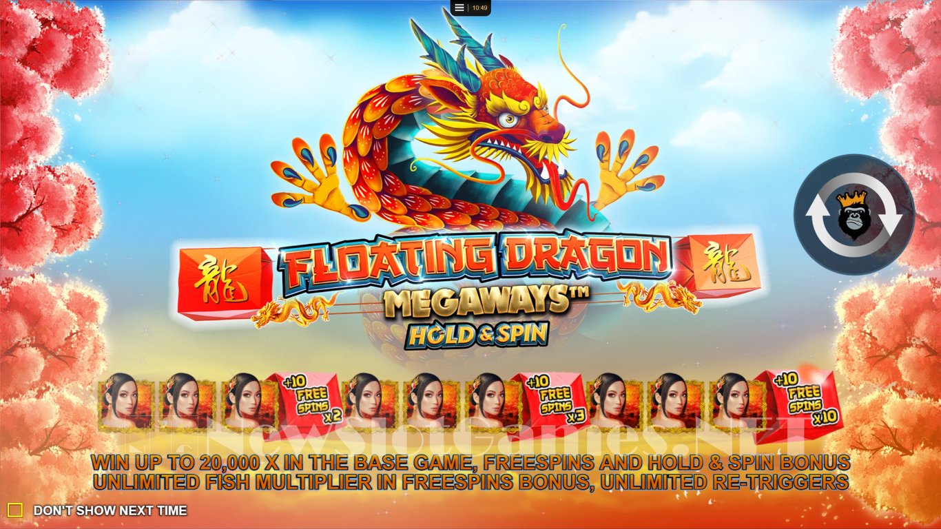 floating dragon free slot