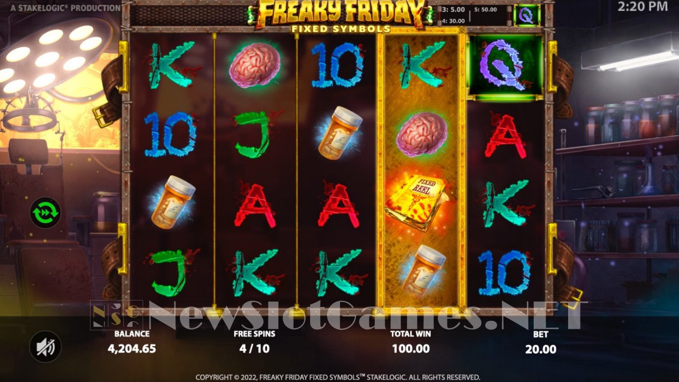 Freaky Friday Fixed Symbols Slot (Stakelogic) Review 2024 & Demo Game