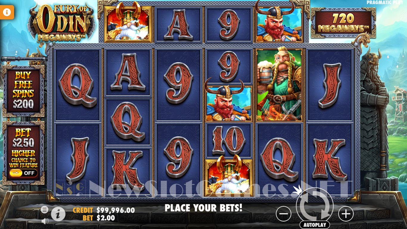 Fury of Odin Megaways Slot (Pragmatic Play) Review 2024 & Demo Game