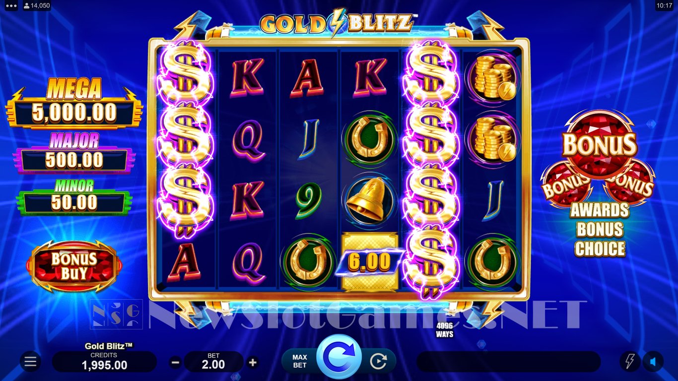 Gold Blitz Slot (Microgaming) Review 2024 & Demo Game
