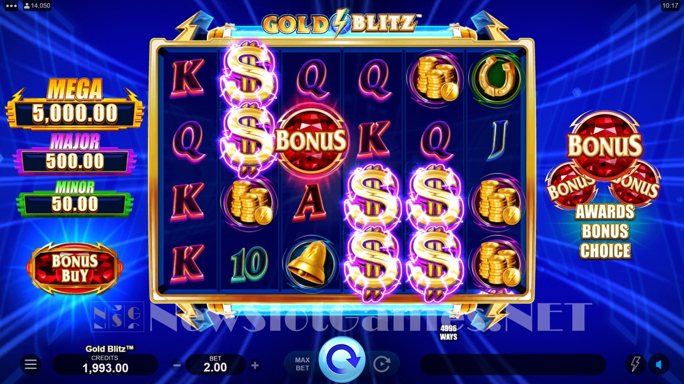 Gold Blitz Slot (Microgaming) Review 2024 & Demo Game