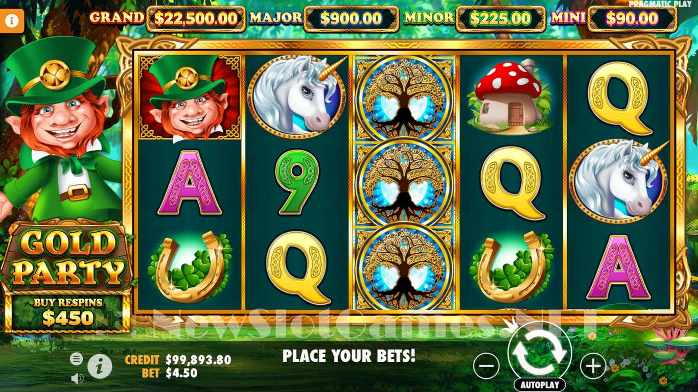 Gold Party Slot (Pragmatic Play) Review 2024 & Demo Game