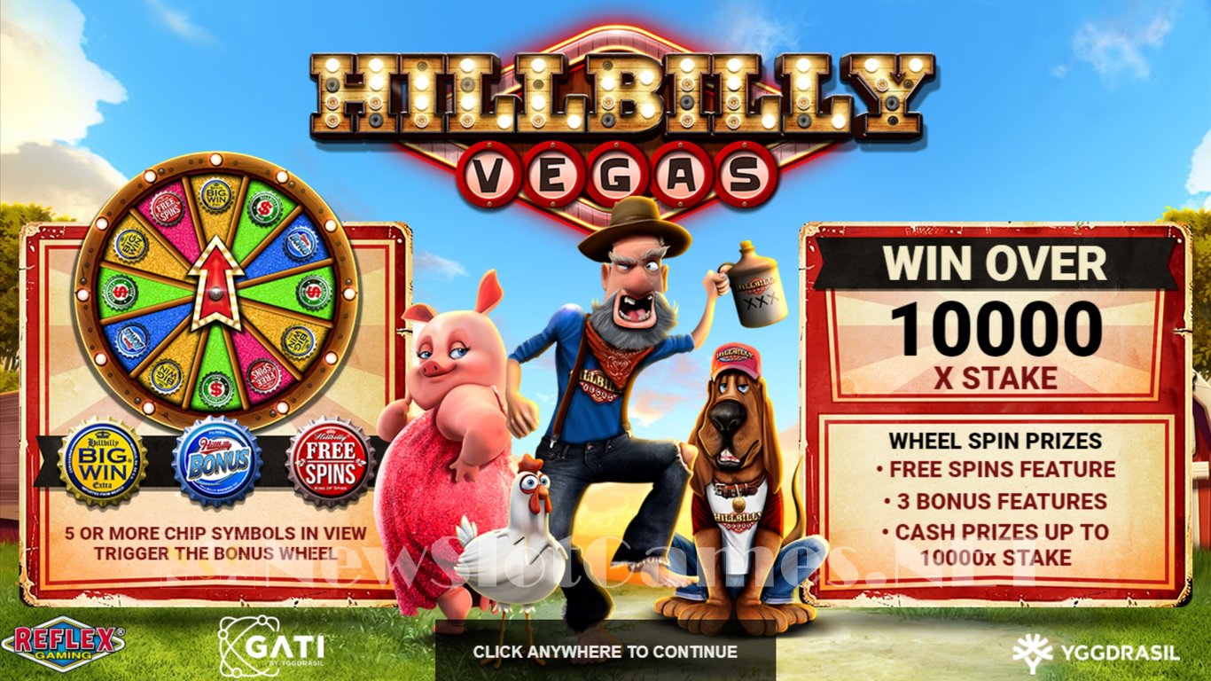 Hillbilly Vegas Slot (Yggdrasil) Review 2023 & Free Demo Game