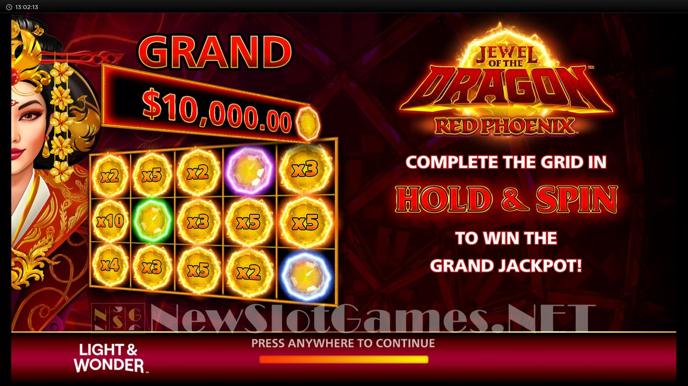 Jewel of the Dragon Red Phoenix Slot (Light & Wonder) Review 2024 & Demo  Game