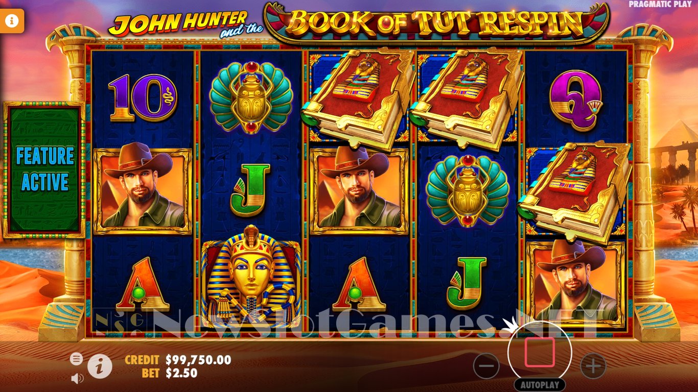 John Hunter and the Book of Tut Respin Slot (Pragmatic Play) Review ...