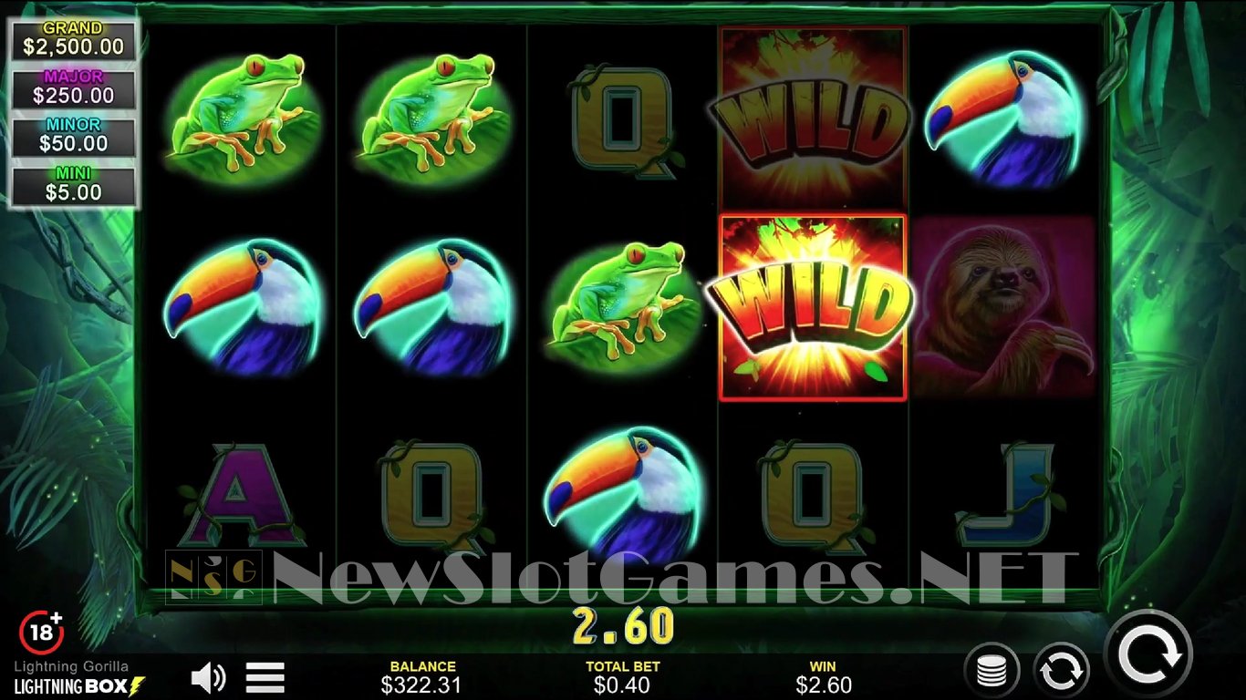 Lightning Gorilla Slot (Lightning Box) Review 2023 & Free Demo Game