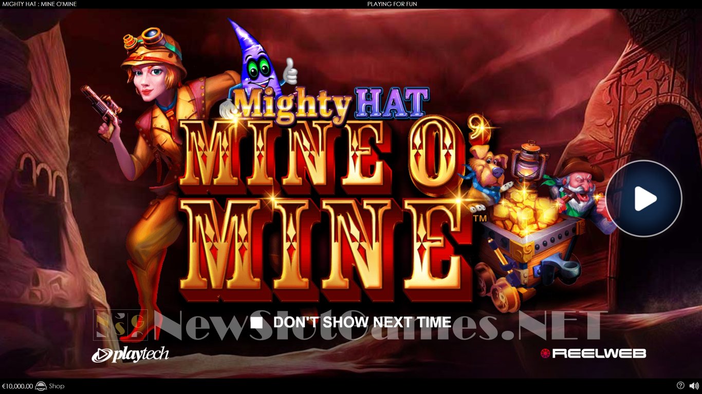 mighty-hat-mine-o-mine-slot-playtech-review-2023-demo-game