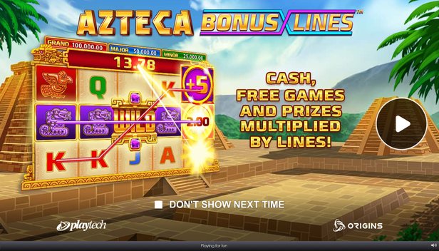 Azteca Bonus Lines Slot (Playtech) Review 2023 & Free Demo Game