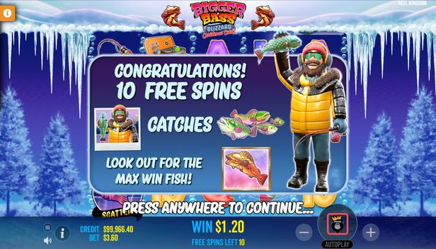 Bigger Bass Blizzard Christmas Catch Slot (Pragmatic Play) Review 2024 &  Demo Game