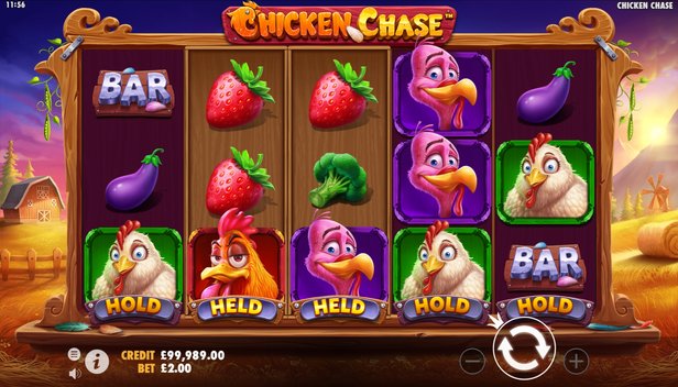 Chicken Chase, jogue online no PokerStars Casino