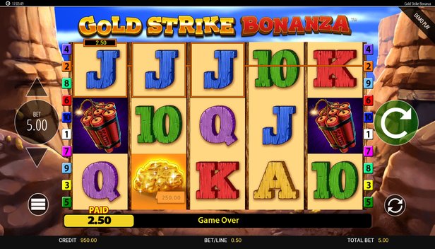 Gold Strike Bonanza - Hämta en välkomstbonus och spela här